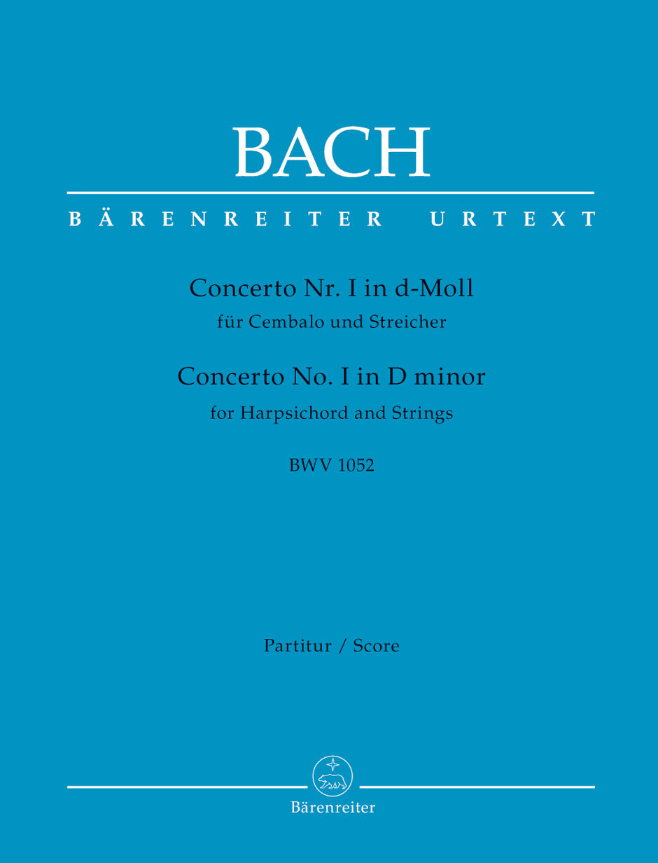 Bach Concerto Kbd 1 Dmin BWV1052 F/S BA
