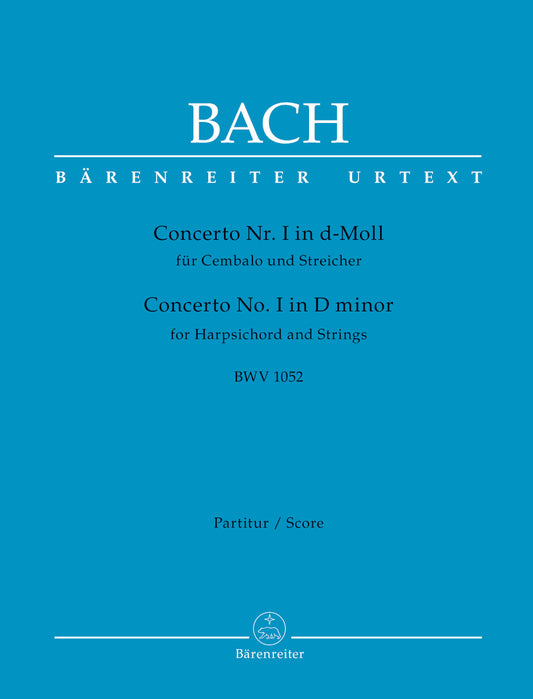 Bach Concerto Kbd 1 Dmin BWV1052 F/S BA