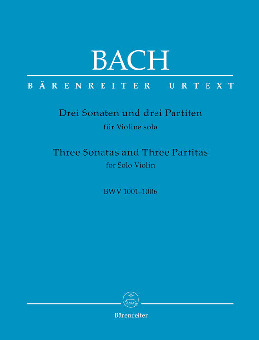 Bach 3 Sonatas 3 Partitas BWV1001-1006