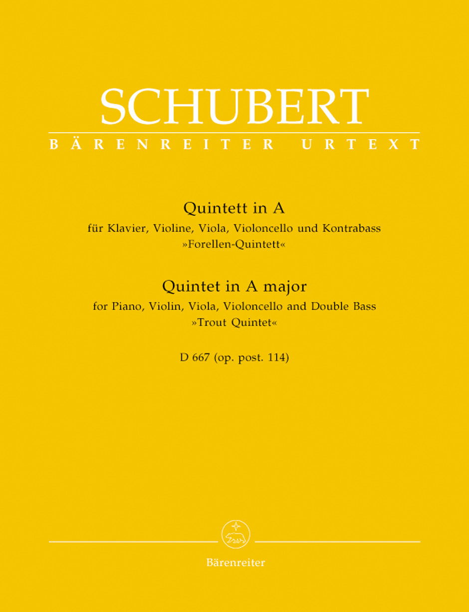 Schubert Pno 5tet Trout Amaj D667 BA