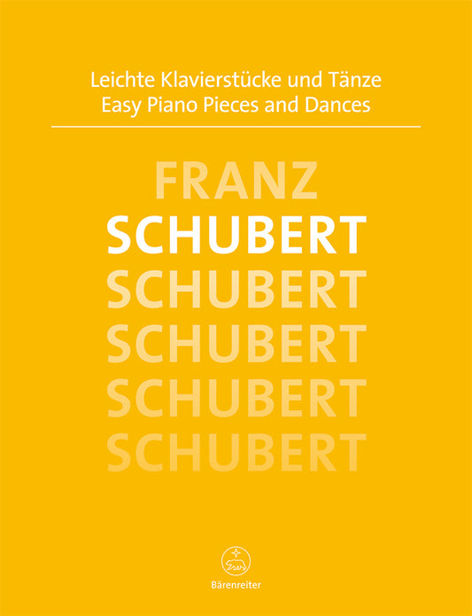 Schubert Easy Pno Pieces and Dances BA