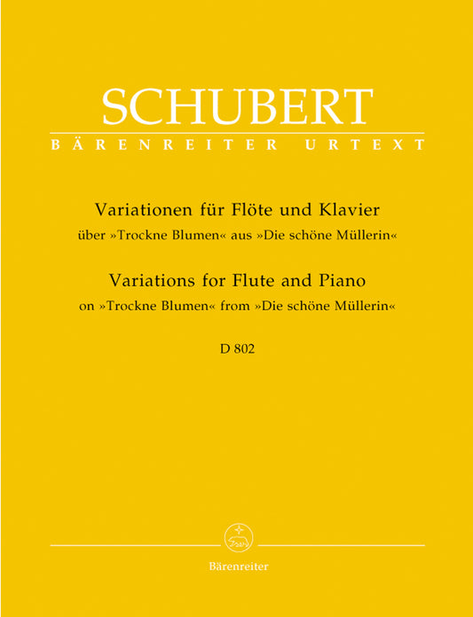 Schubert Variations Trockne Blumen Flt