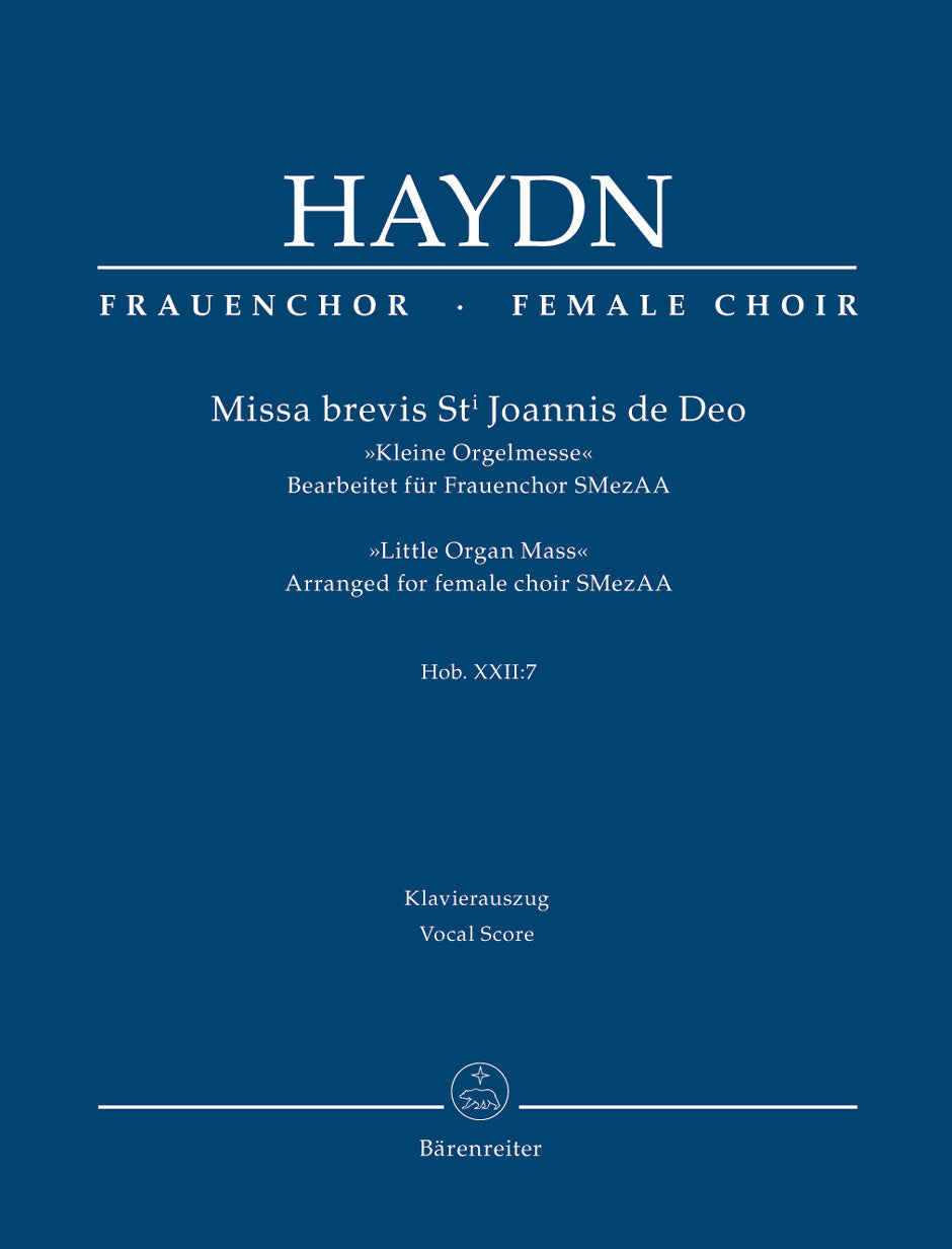 Haydn Little Org Mass Fem Choir BA