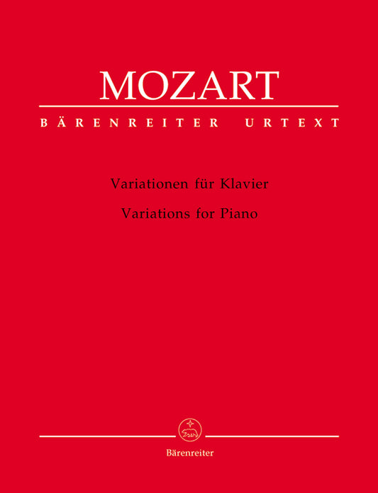 Mozart Variations Pno BA