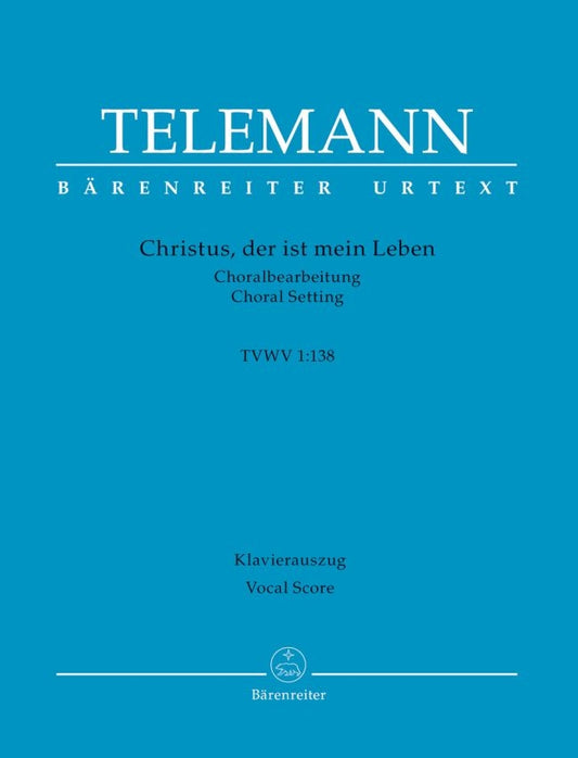 Telemann ChristusMein Leben V/S BA