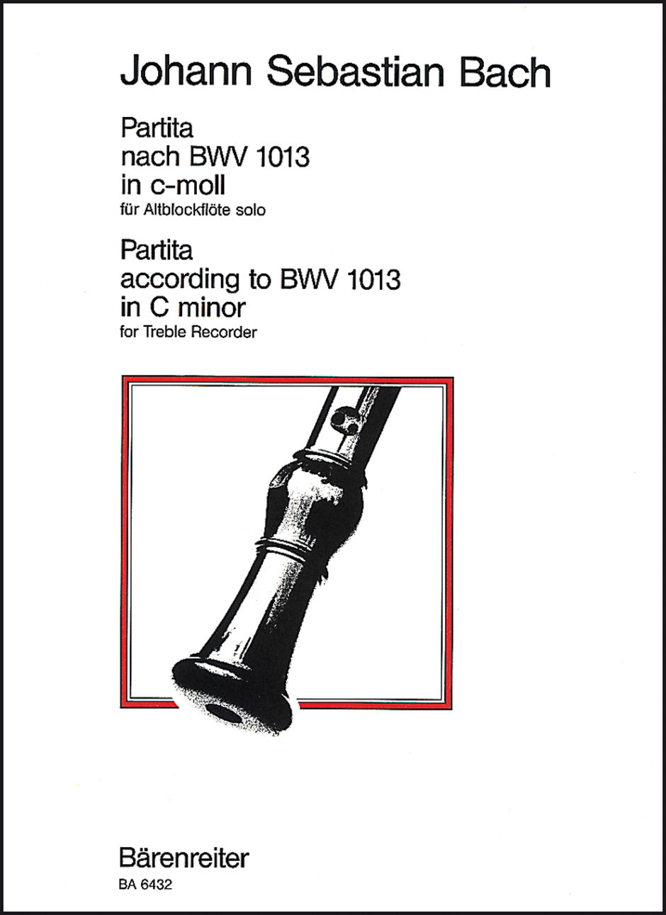 Bach Partita in Cmin acc BWV1013 Treb R