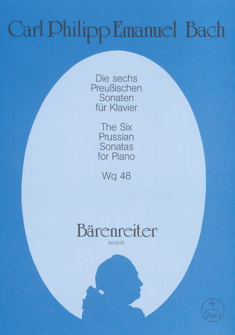 Bach CPE 6 Prussian Sonatas Pno BA