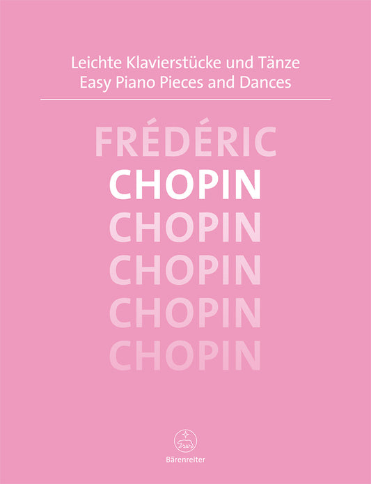 Chopin Easy Pno Pieces and Dances BA