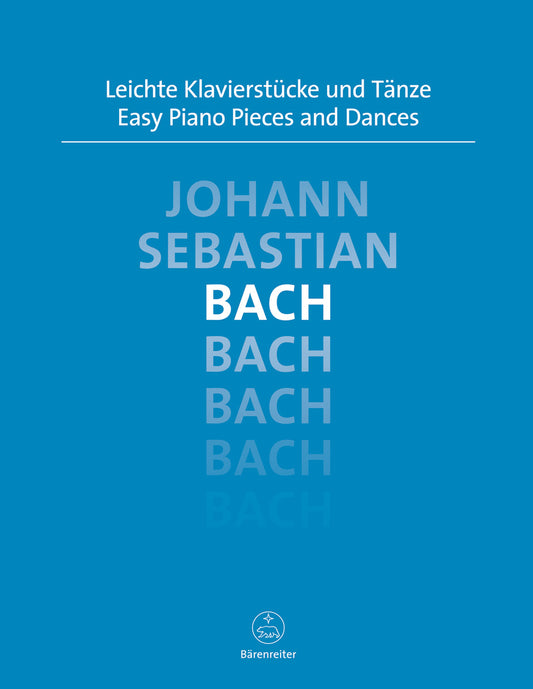 Bach Easy Pno Pieces and Dances BA