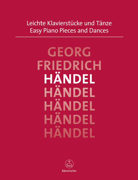 Handel Easy Pno Pieces & Dances BA