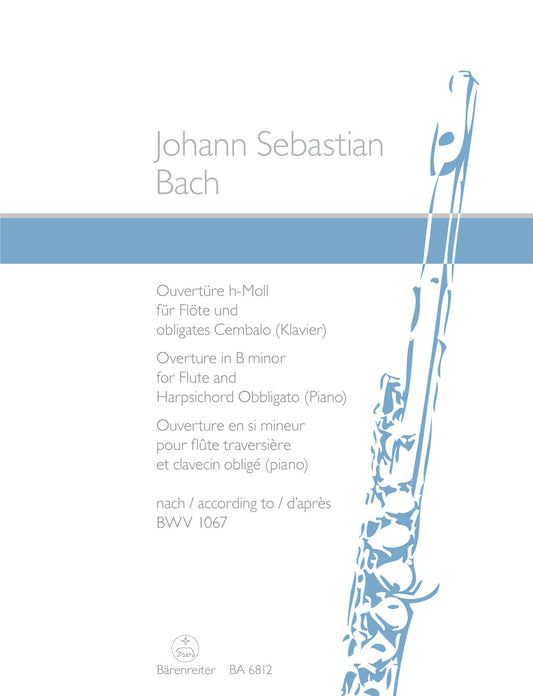 Bach Overture Bmin Flute & Pno BWV1067