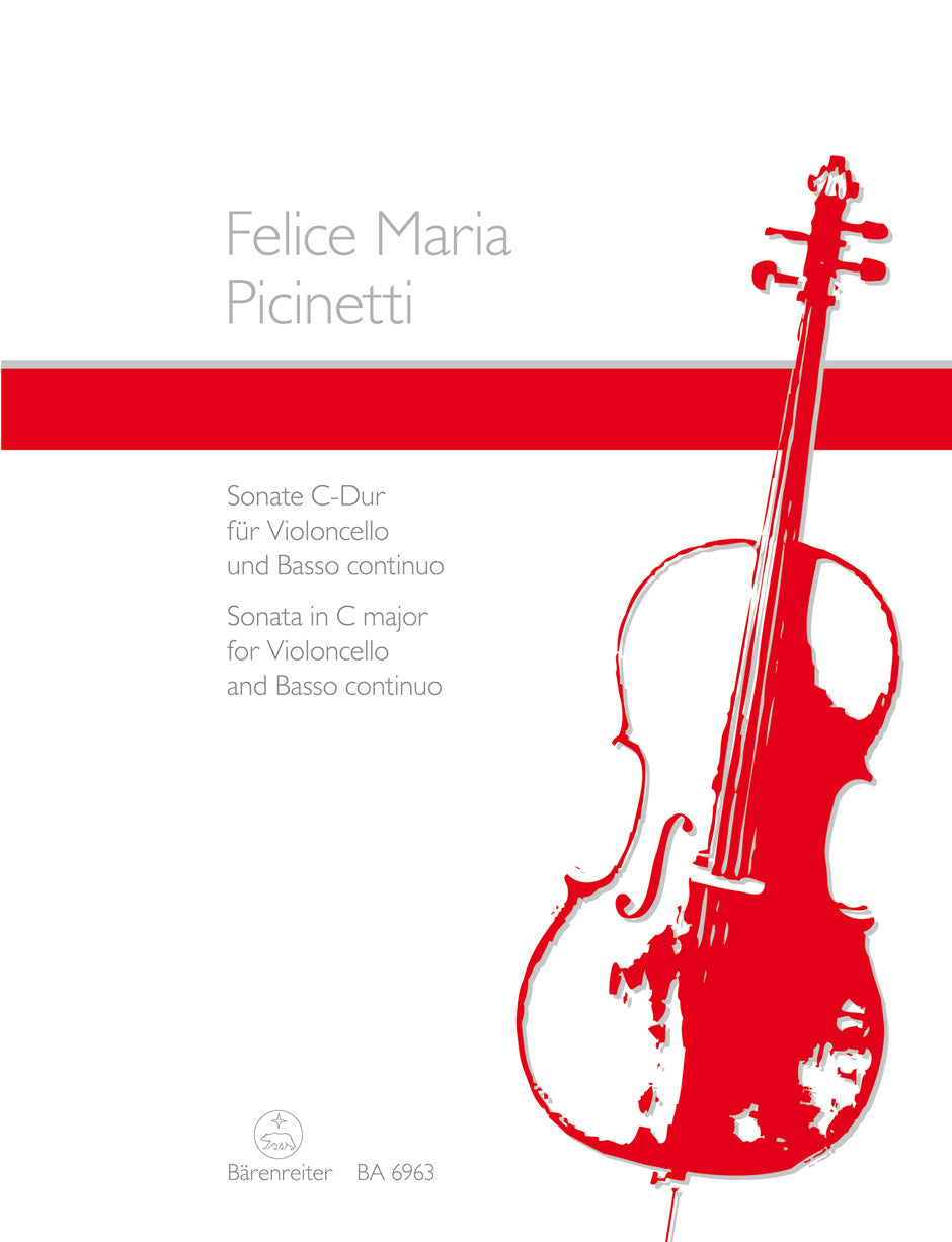 Picinetti Sonata in Maj VC BA6963