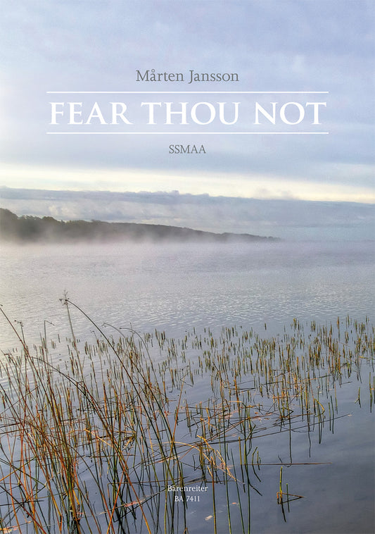 Jansen Fear Thou Not SSMAA BA