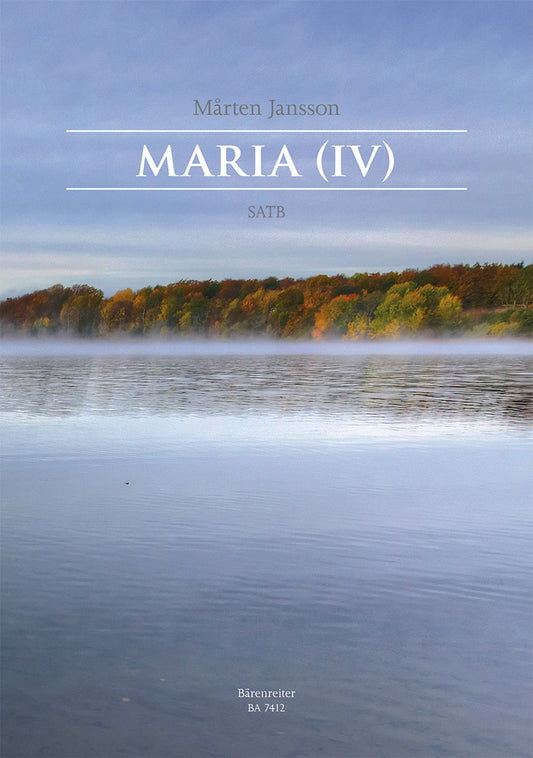 Jansen Maria IV SATB BA