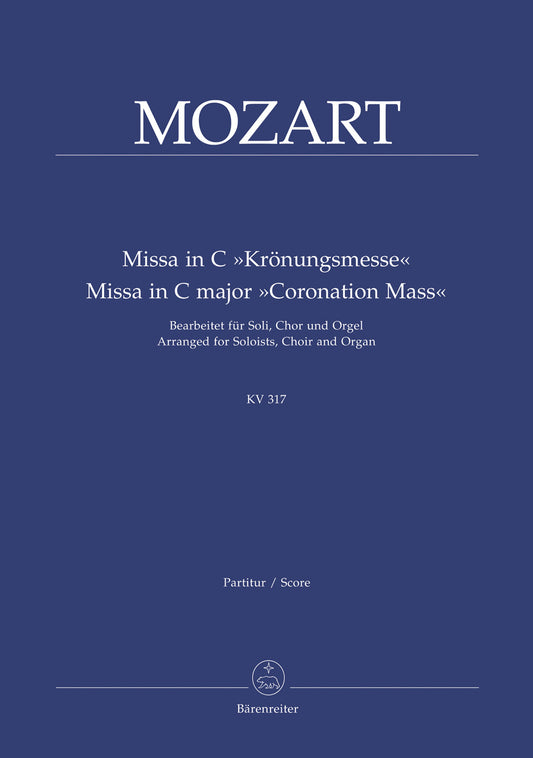 Mozart Coronation Mass C K317 V/S BA Ch