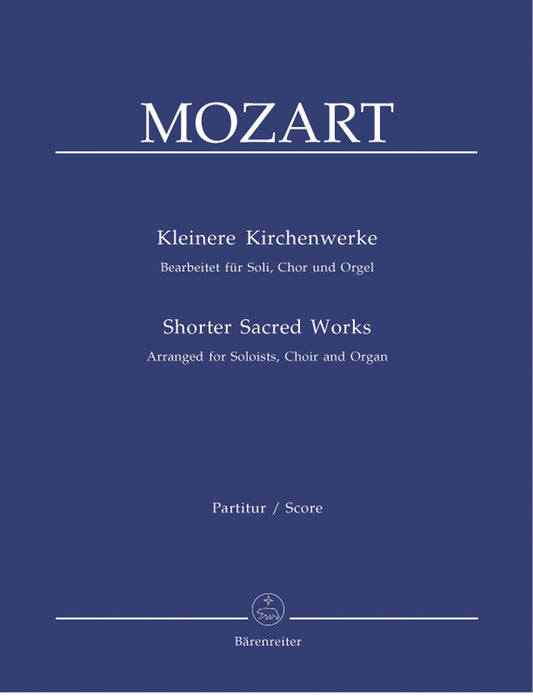 Mozart Shorter Sacred Wks V/S BA