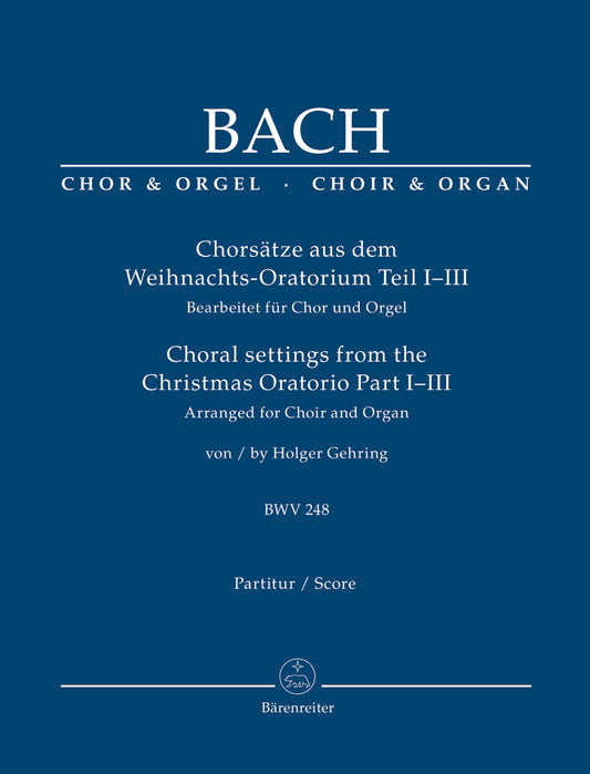 Bach Choral Settings Xmas Oratorio P1-3