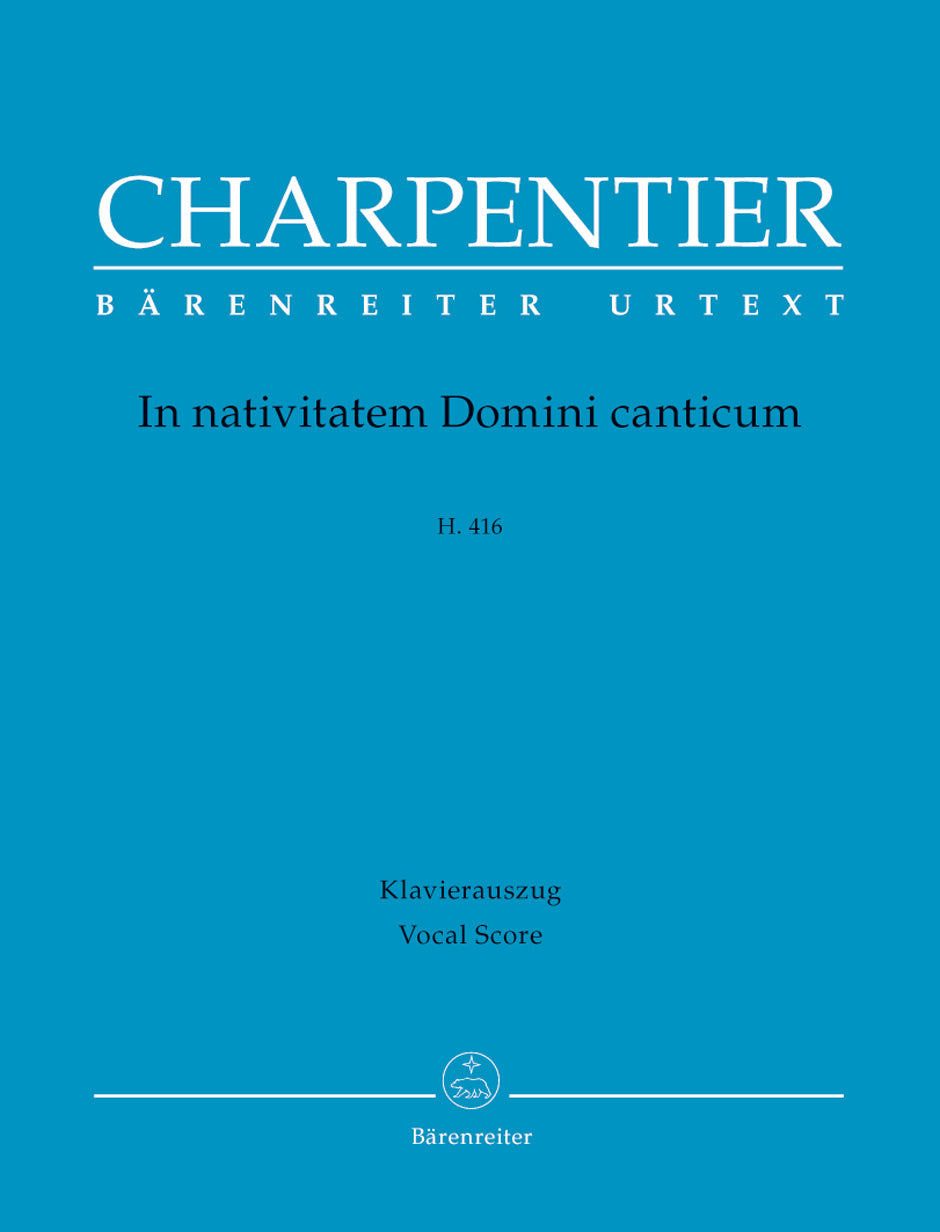 Charpentier In nativitatem Domini canti