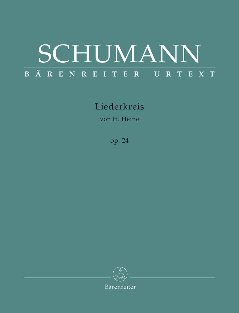 Schumann Liederkreis Op.24 BA New Ed