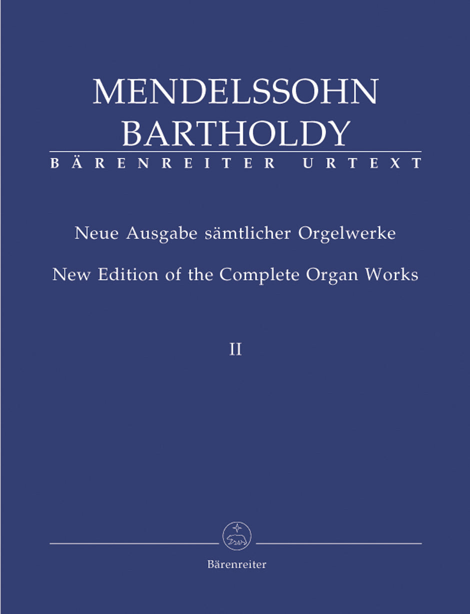 Mendelssohn Complete Organ Works bk 2 B