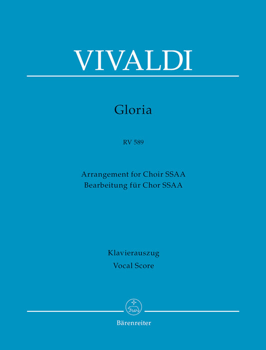 Vivaldi Gloria RV589 SSAA V/S BA FM