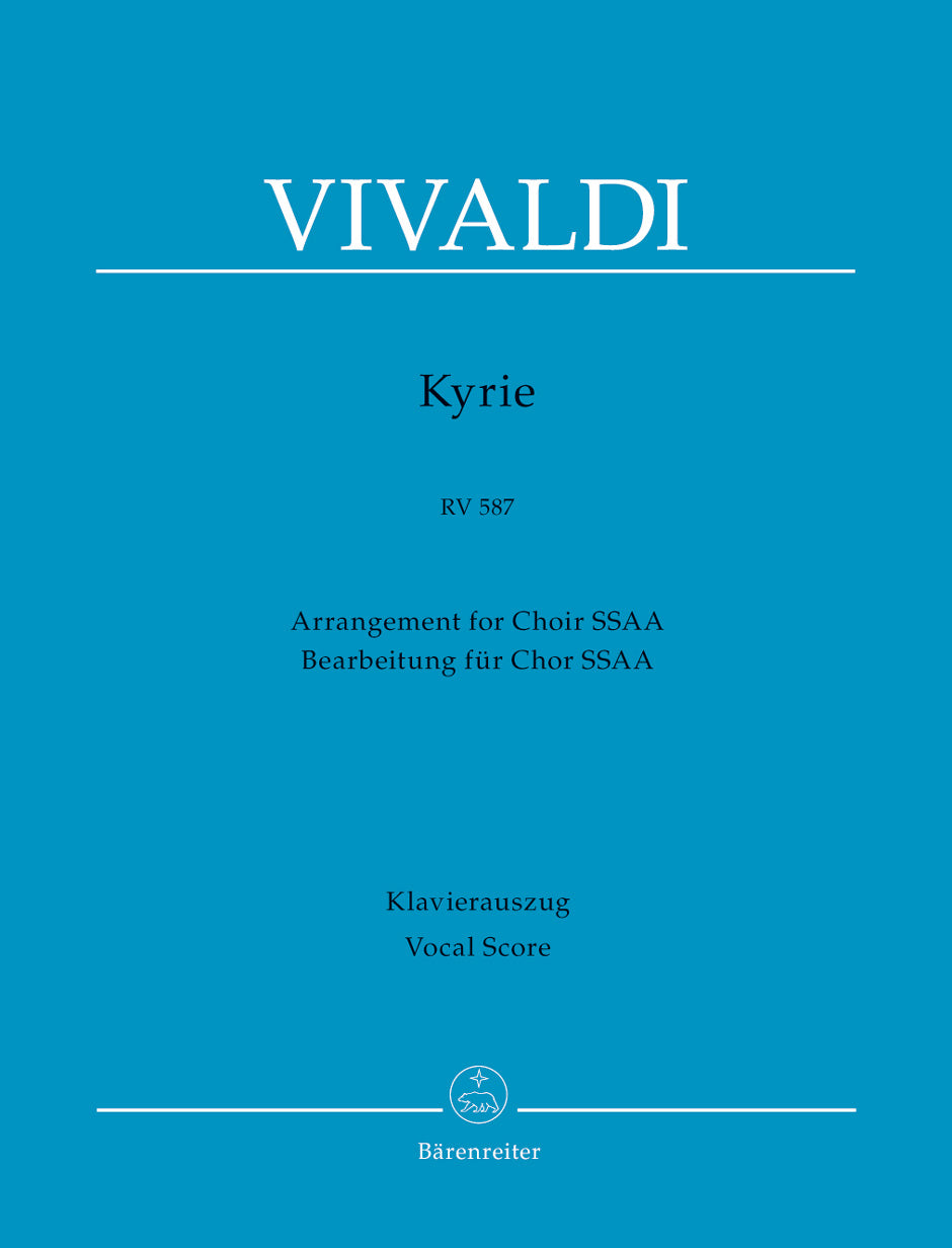 Vivaldi Kyrie RV587 SSAA V/S BA FM