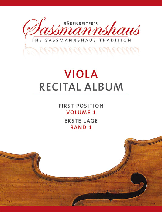 Sassmannshaus Viola Recital Album Vol1