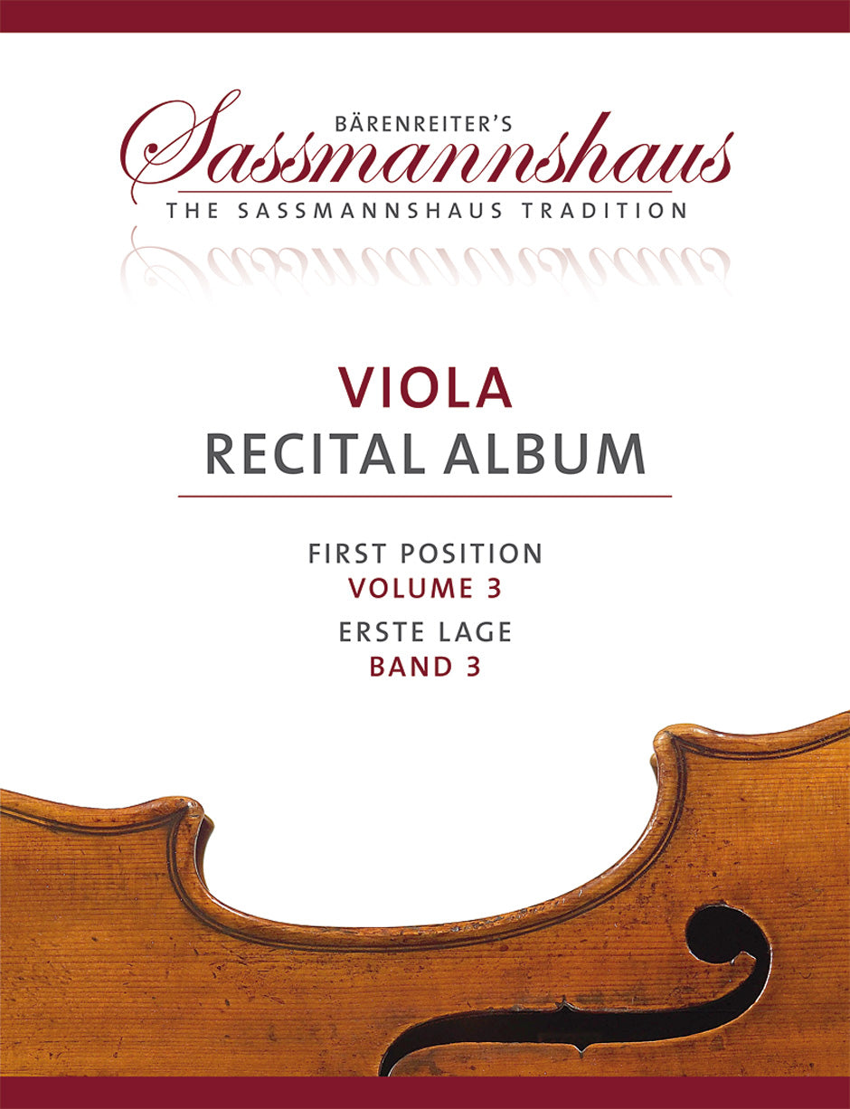 Sassmannshaus Viola Recital Album Vol3