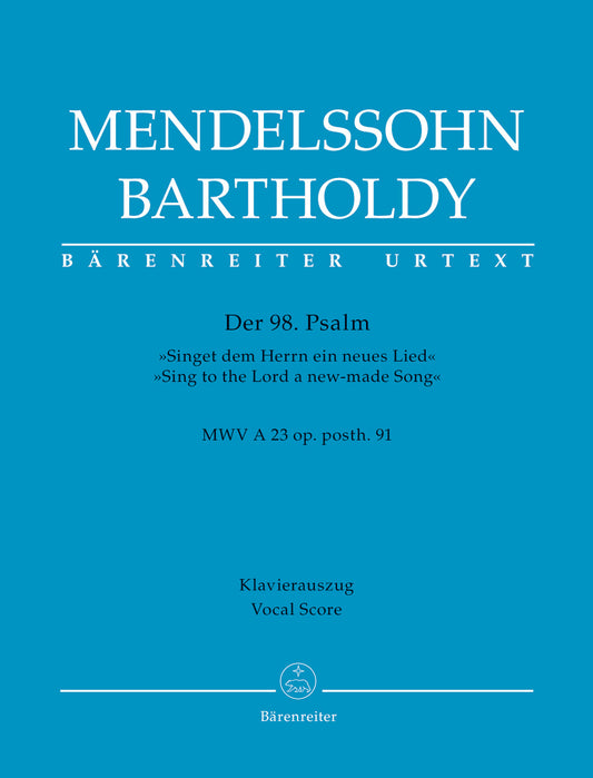 Mendelssohn Psalm98 V/S BA