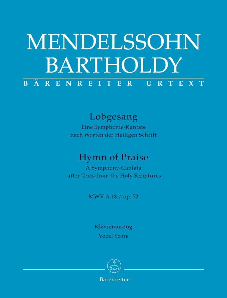 Mendelssohn Hymn of Praise V/S BA