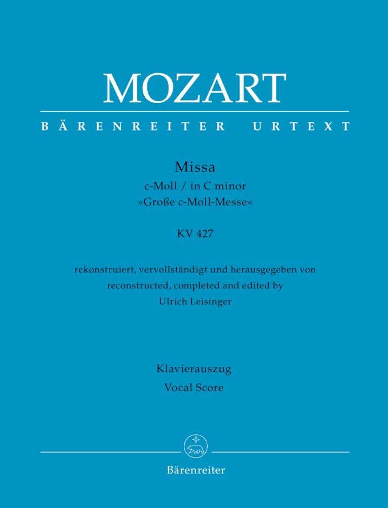 Mozart Mass Cminor KV427 v/s BA