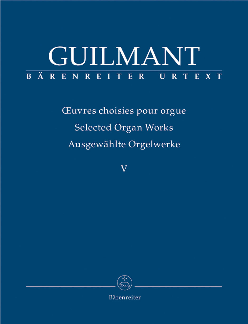 Guilmant Selected Organ Works V BA