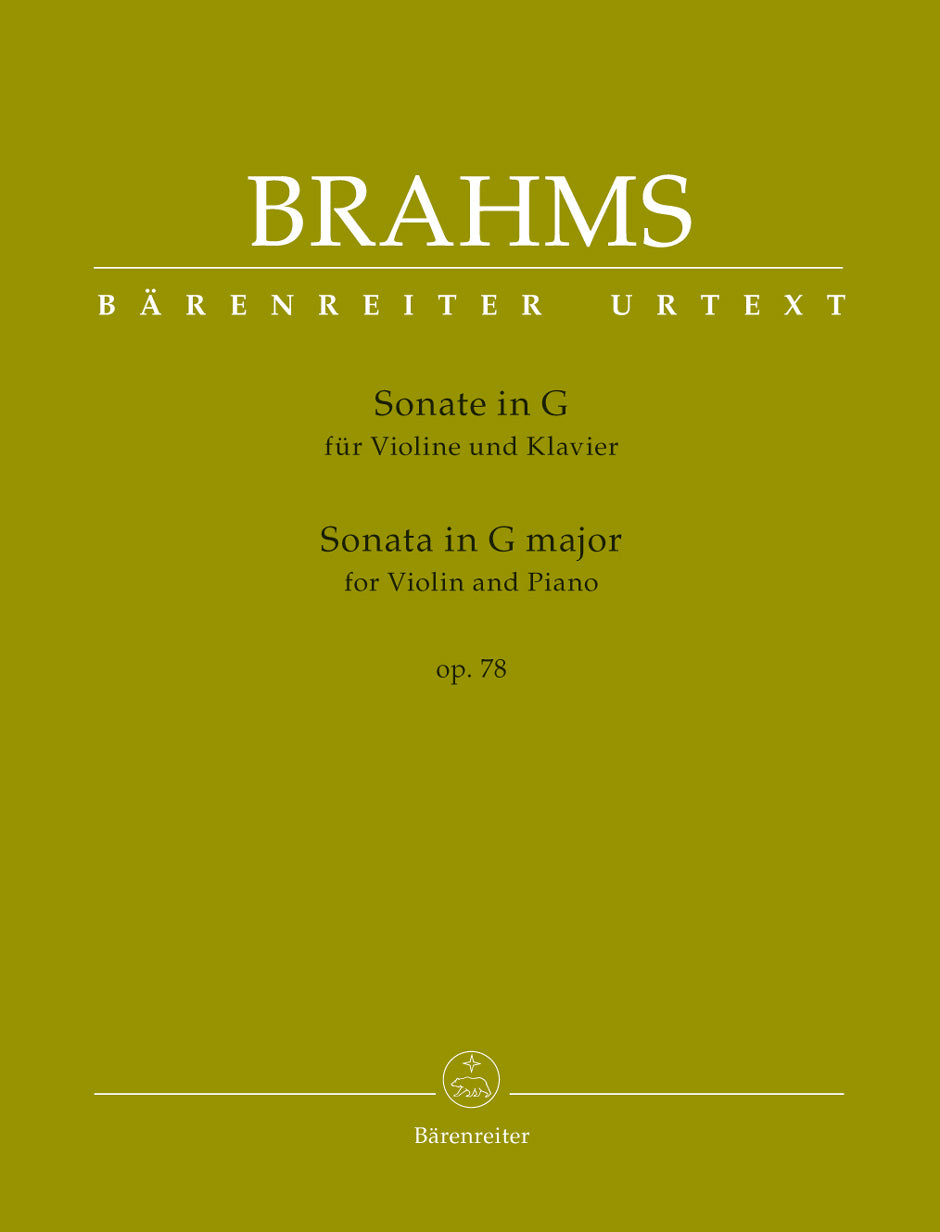 Brahms Vln Sonata Gmaj Op78 BA