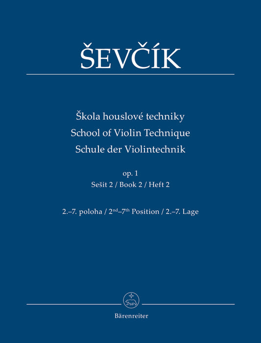 Sevcik School Of Vln Technique Op1 Bk2