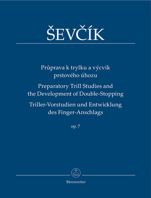 Sevcik Preparatory Trill Studies Op7 Vl