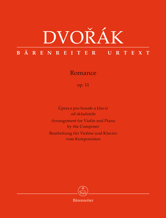 Dvorak Romance Op.11 Vln & Pno BA