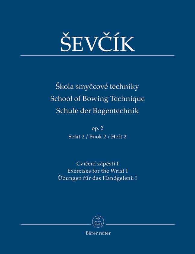 Sevcik School Bowing Technique Op2 Bk2