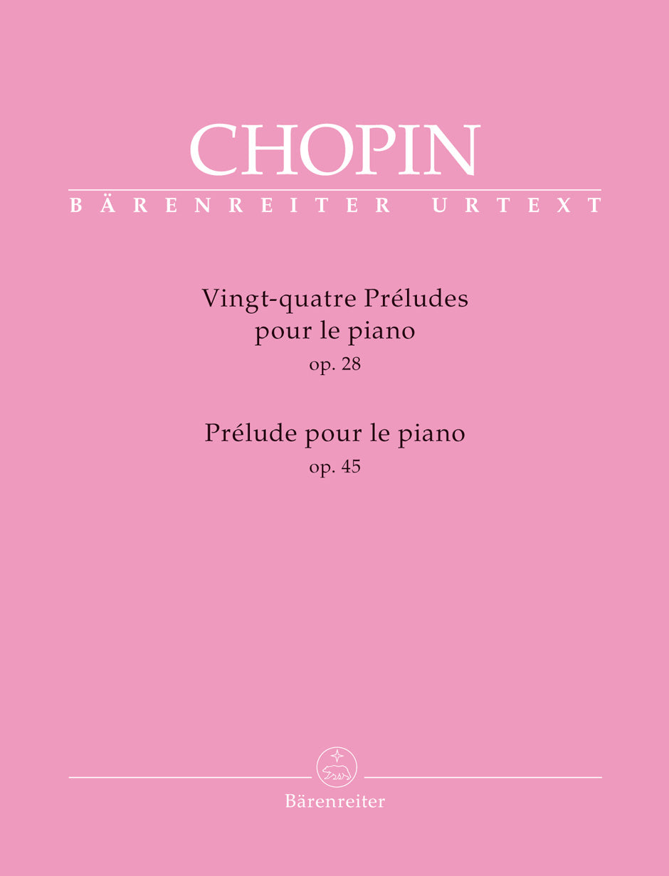 Chopin 24 Preludes Op28+45 BA