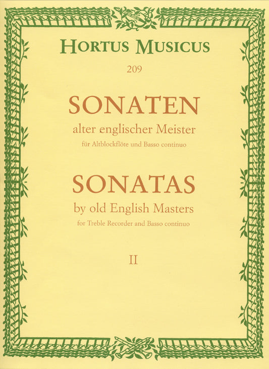 Sonatas by old English Masters Vol2 Tre