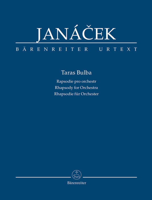 Janacek Taras Bulba Study Score BA