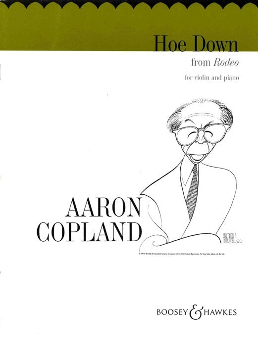 Copland Hoe Down from Rodeo Vln&Pno BHP
