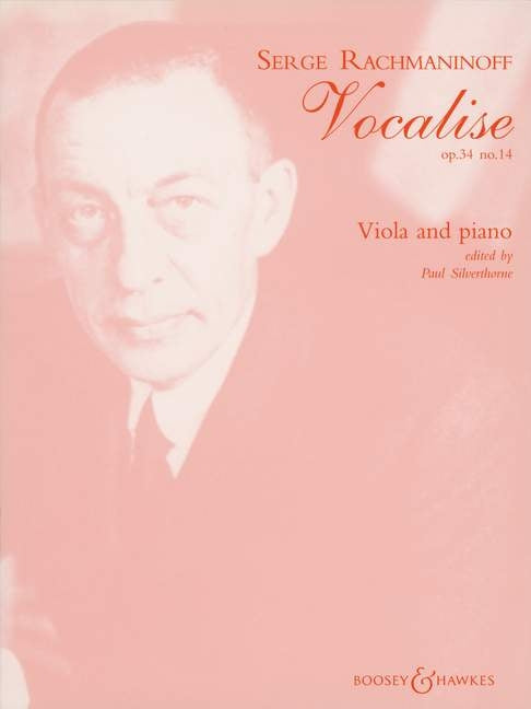 Rachmaninoff Vocalise Viola & Pno BHP