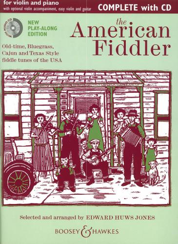 American Fiddler Vln+Pno+CD Huws Jones