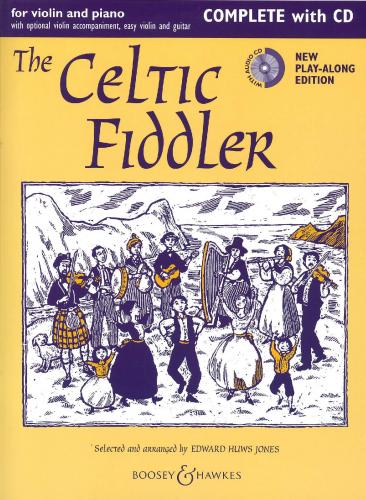 Celtic Fiddler Vln+Pno+CD Huws Jones