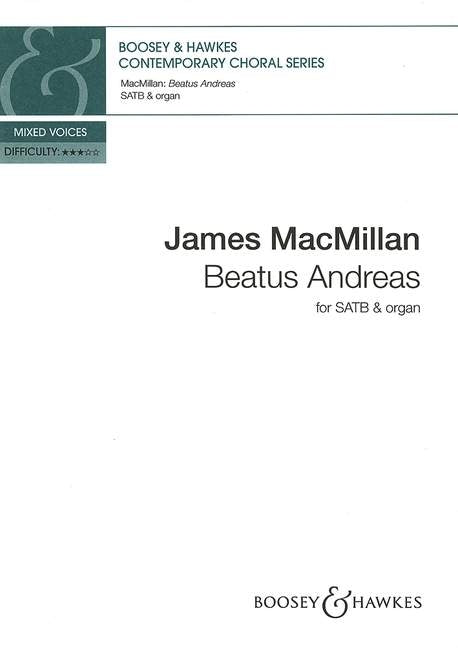MacMillan Beatus Andreas SATB&Org BH