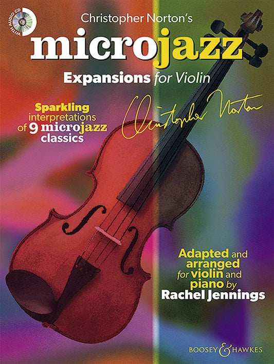 Microjazz Expansions Vln Bk+CD