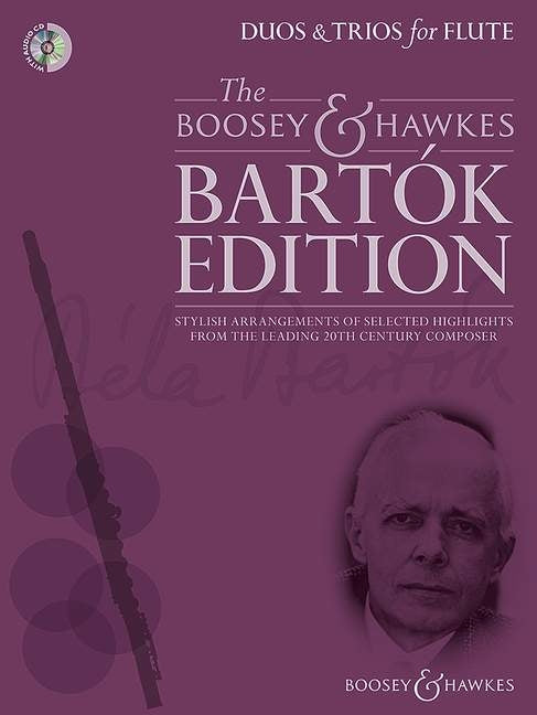 Bartok Duos & Trios for Flt Bk+CD BHP