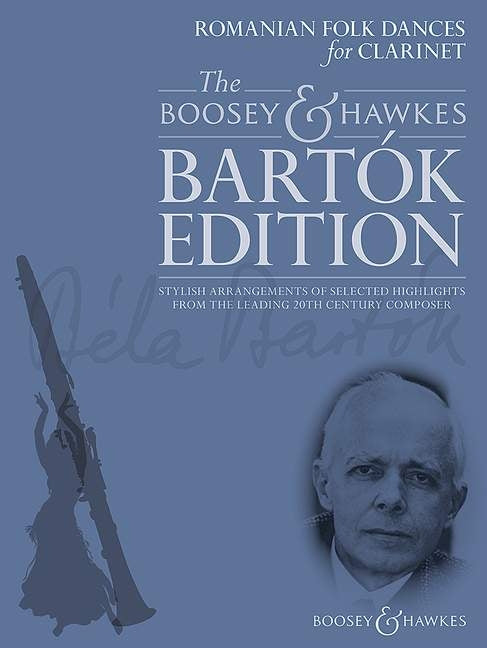 Bartok Romanian Folk Dances Clt&Pno BHP