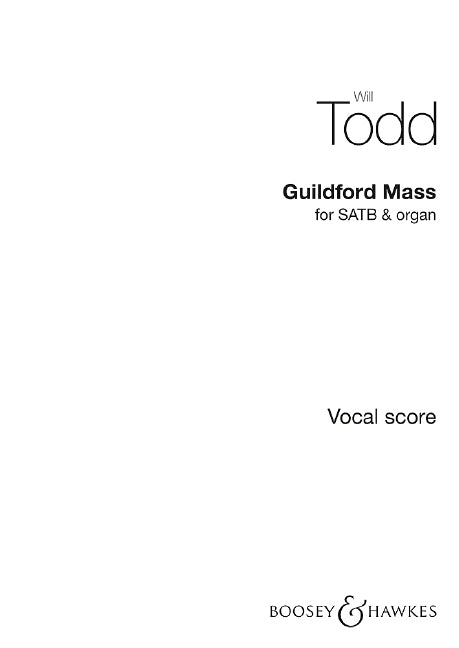 Todd Guildford Mass SATB & Org V/S BHP