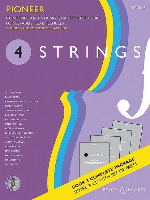 4 Strings Pioneer String 4tet Sc+Pts Pa